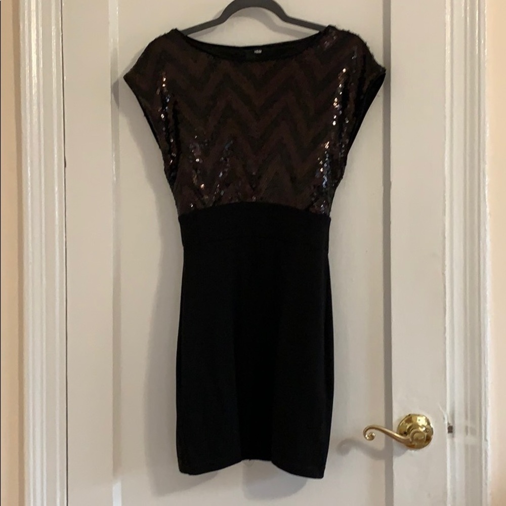 Sequin top dress